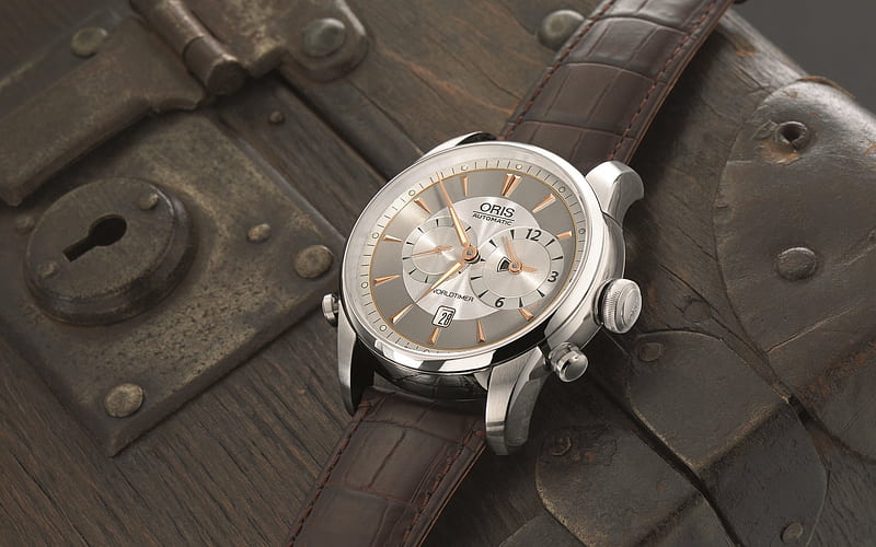 Oris Artelier Watch, IWC, watch, time, Timepiece, Leather, technology, luxury, HD wallpaper
