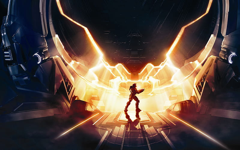 Halo Infinite Art, HD wallpaper