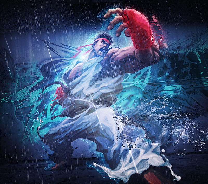 street fighter wallpaper evil ryu