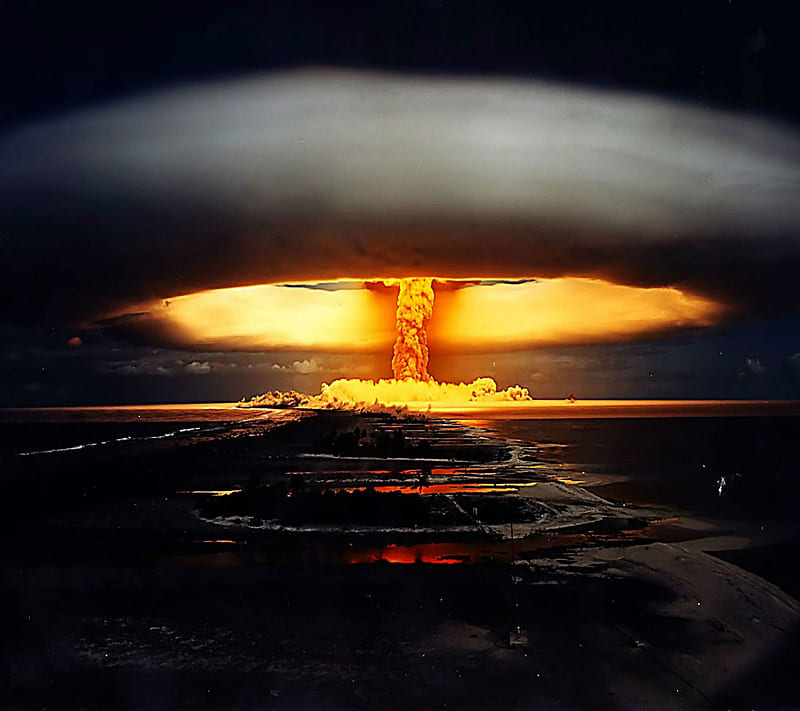 Nuclear Explosion, 2013, 3d, atomic, city, explosion latest, new, nuclear, smoke, HD wallpaper