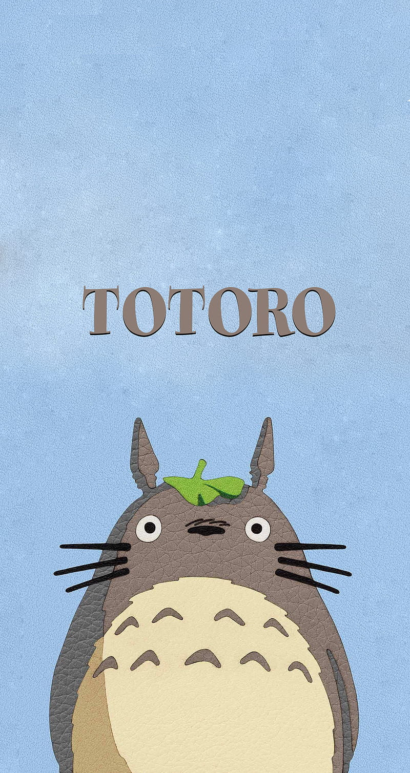 TOTORO, anime, ghiblistudio, studioghibli, HD phone wallpaper