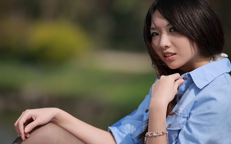 Asian Women-Beauty model, HD wallpaper