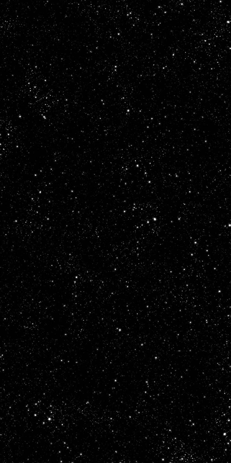 Space, black, stars, night, dark, HD phone wallpaper