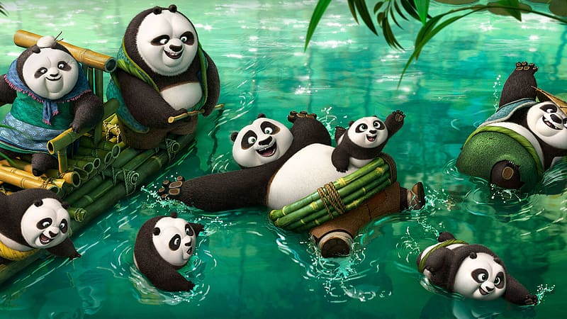 Movie, Kung Fu Panda, Po (Kung Fu Panda), Kung Fu Panda 3, HD wallpaper