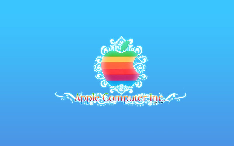 Retro Apple, apple, retro, mac, HD wallpaper