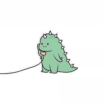 Aesthetic Cute Dino Wallpapers  Wallpaper Cave