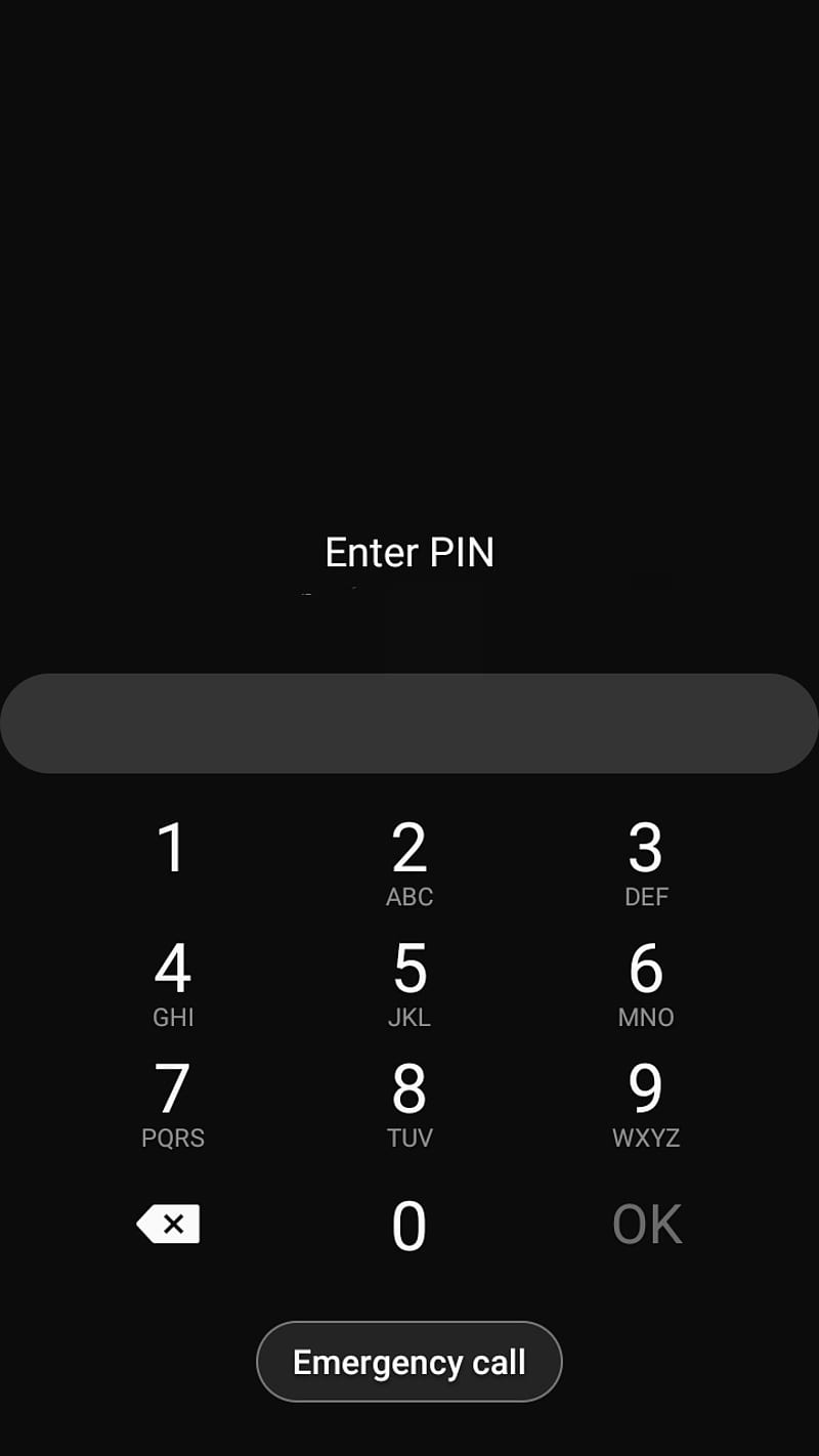 ENTER PIN, pass, phone lock, pin, HD phone wallpaper