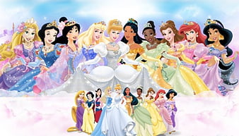 Disney princesses, princess, elemental aura, girl, disney, HD wallpaper |  Peakpx