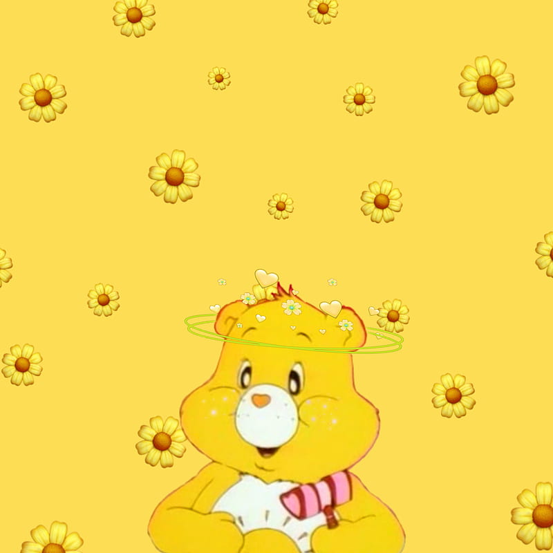 Download Aesthetic Care Bear Provides Comfort and Calm Wallpaper   Wallpaperscom