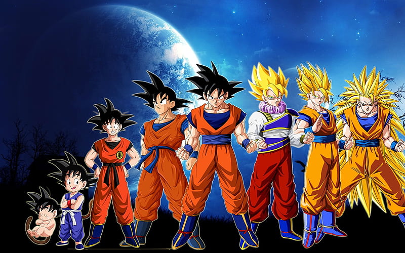 DBZ - Evolution Of Goku, TV, Anime, DBZ, TV Series, series, Characters,  Show, HD wallpaper | Peakpx