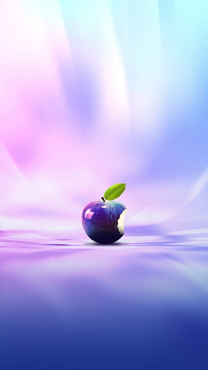 Purple apple iphone - Whatsapp for your mobile cell phone, HD phone wallpaper