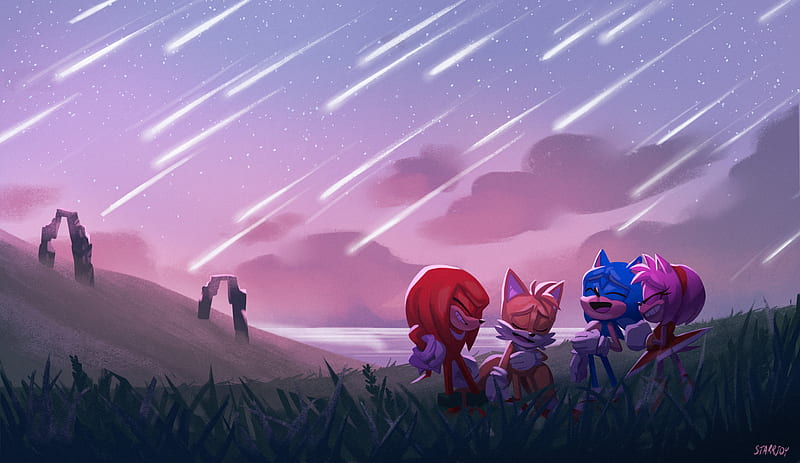 Sonic Frontiers Artwork Version 2 Wallpaper  Cat with Monocle