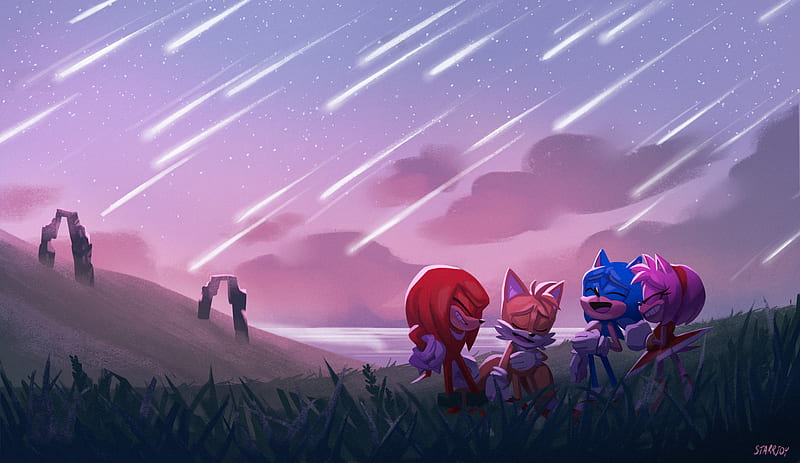 Sonic Frontiers Shares 3 New Mobile Wallpapers - Noisy Pixel