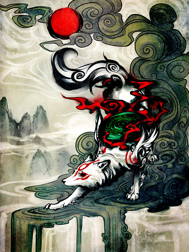 Okami Wallpaper  Download to your mobile from PHONEKY