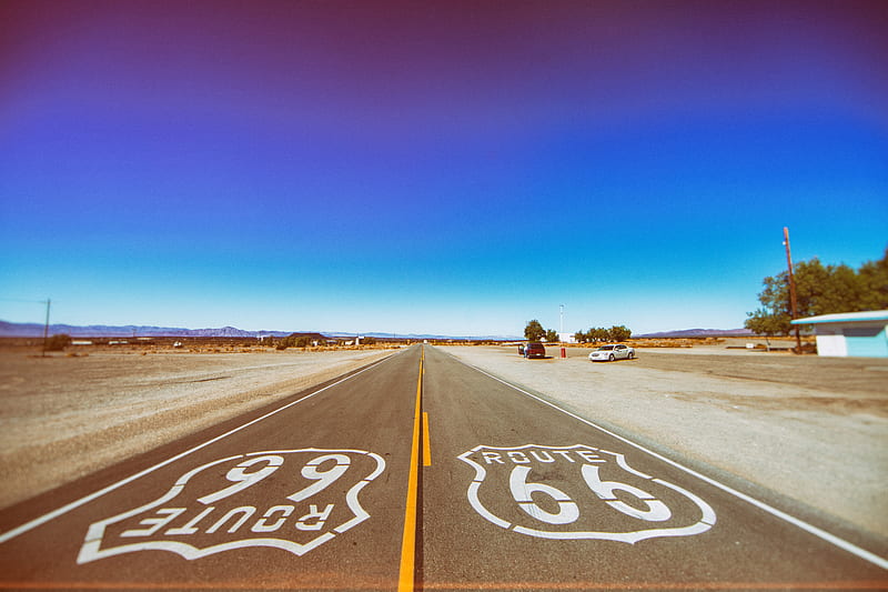 Route 66 Road , road, graphy, HD wallpaper