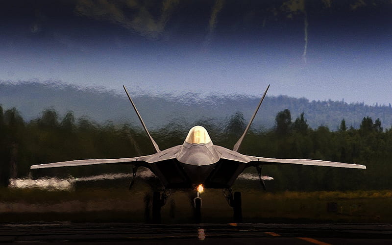 F-22 Takeoff, f22 raptor, f22 takeoff, raptor take off, f22, HD wallpaper