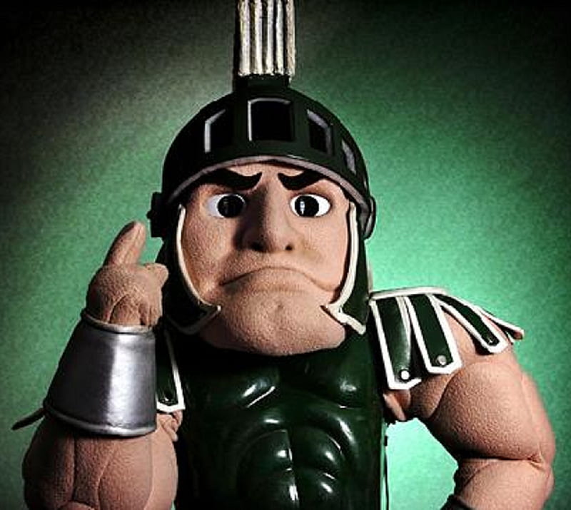 Sparty1, michigan state, spartans, HD wallpaper