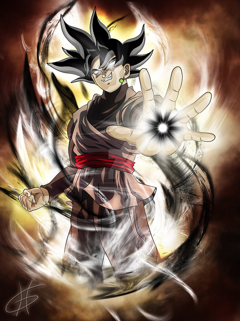 Goku black, dbz, dragon, ball, HD phone wallpaper