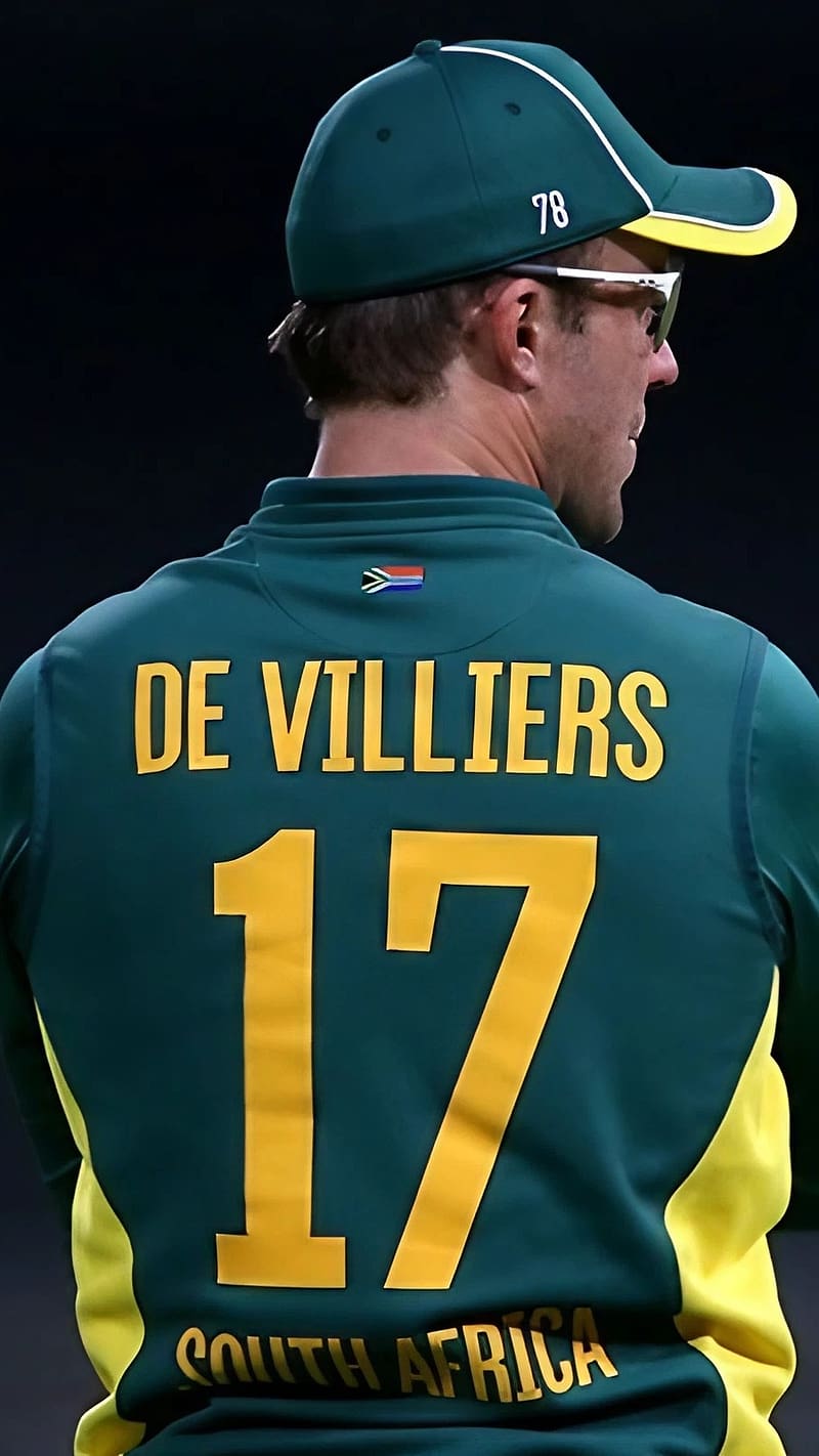 Ab De Villiers Jersey No, ab de villiers, south african cricketer, mr 360, HD phone wallpaper