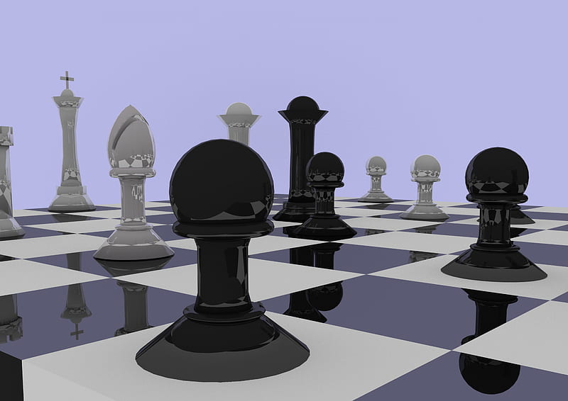 chess, queen, game, king, HD wallpaper