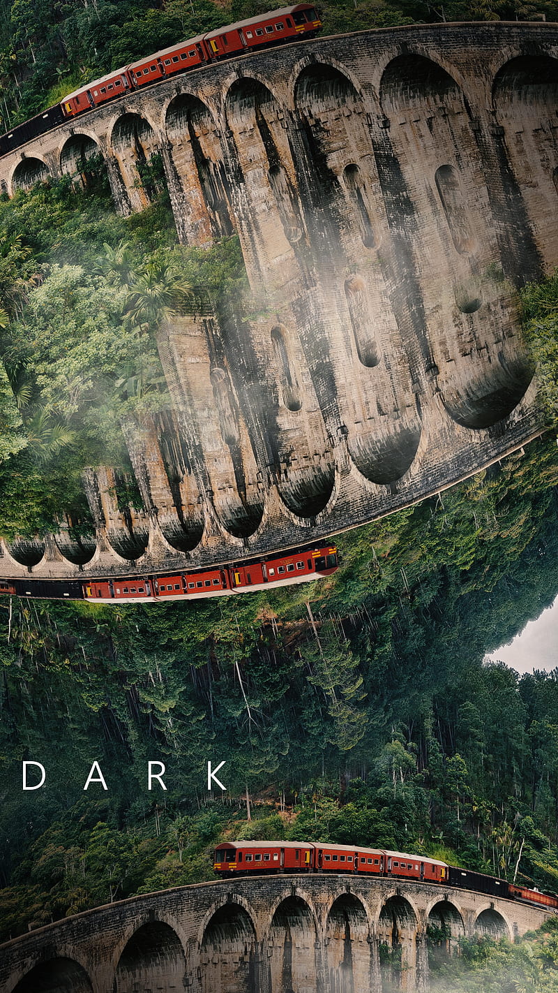 Dark Nine Arch, bridge, forest, lanka, netflix, nine arch, sri lanka, train, HD phone wallpaper