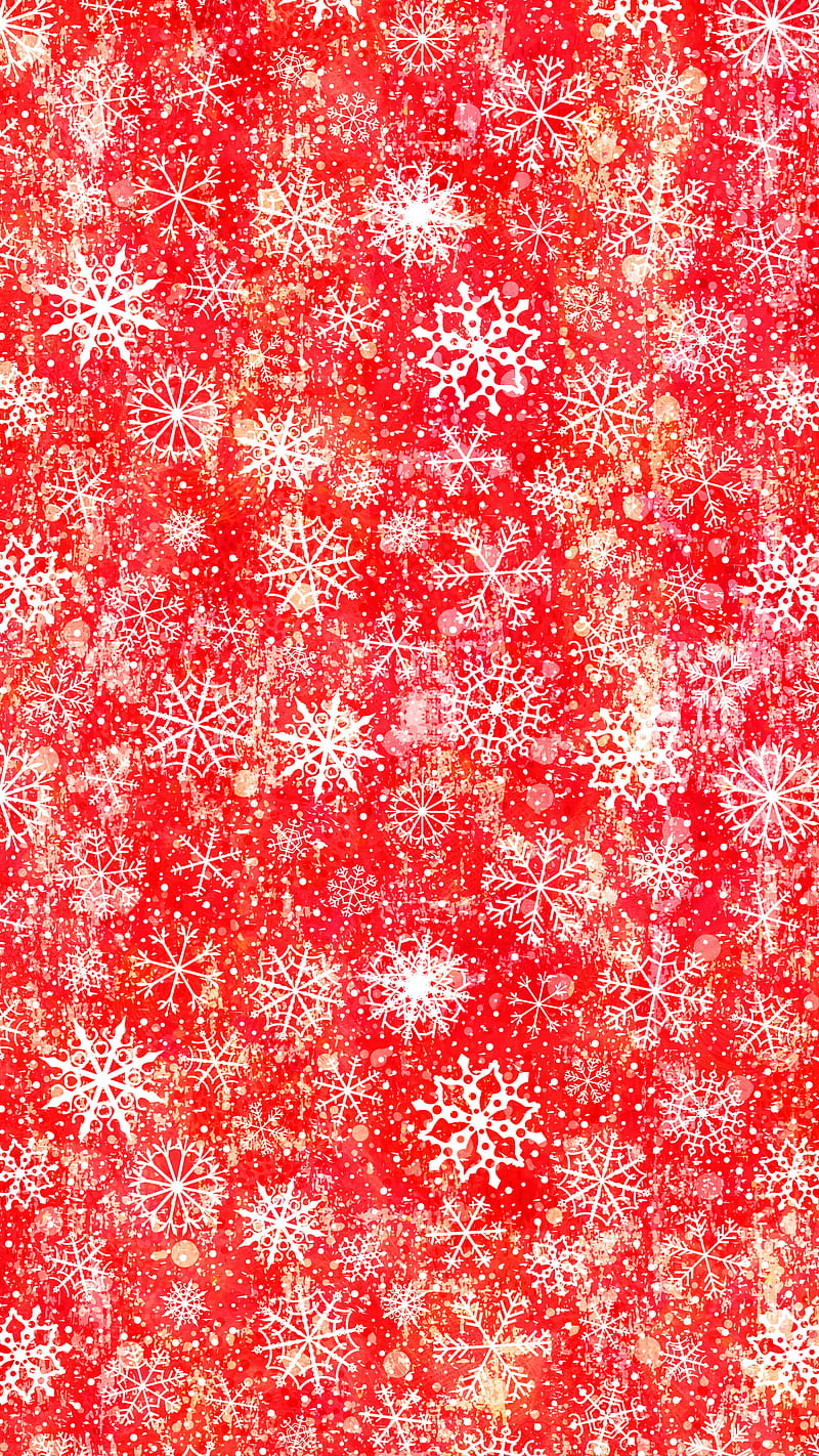 White on Red Snowflake, Adoxali, abstract, background, christmas, cold, crystal, cute, december, dot, drawing, falling, flake, frost, frozen, geometric, holiday, ice, new year, ornament, pattern, season, seasonal, forma, snow, star, stylized, symmetrical, symmetry, weather, winter, xmas, HD phone wallpaper