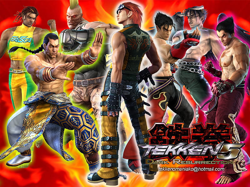 Tekken Fighters, video game, family, fighters, tekken, HD wallpaper
