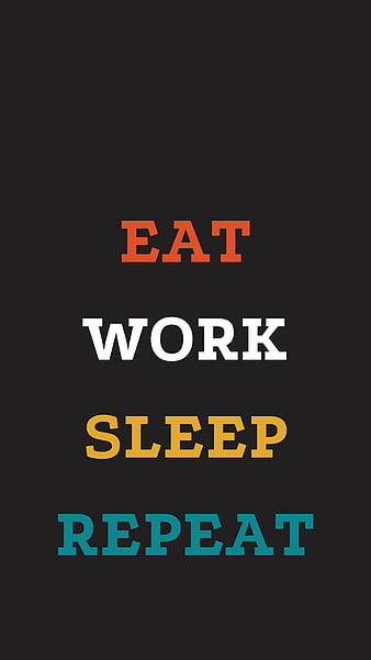 Eat Sleep Code Repeat Wallpaper in 4K