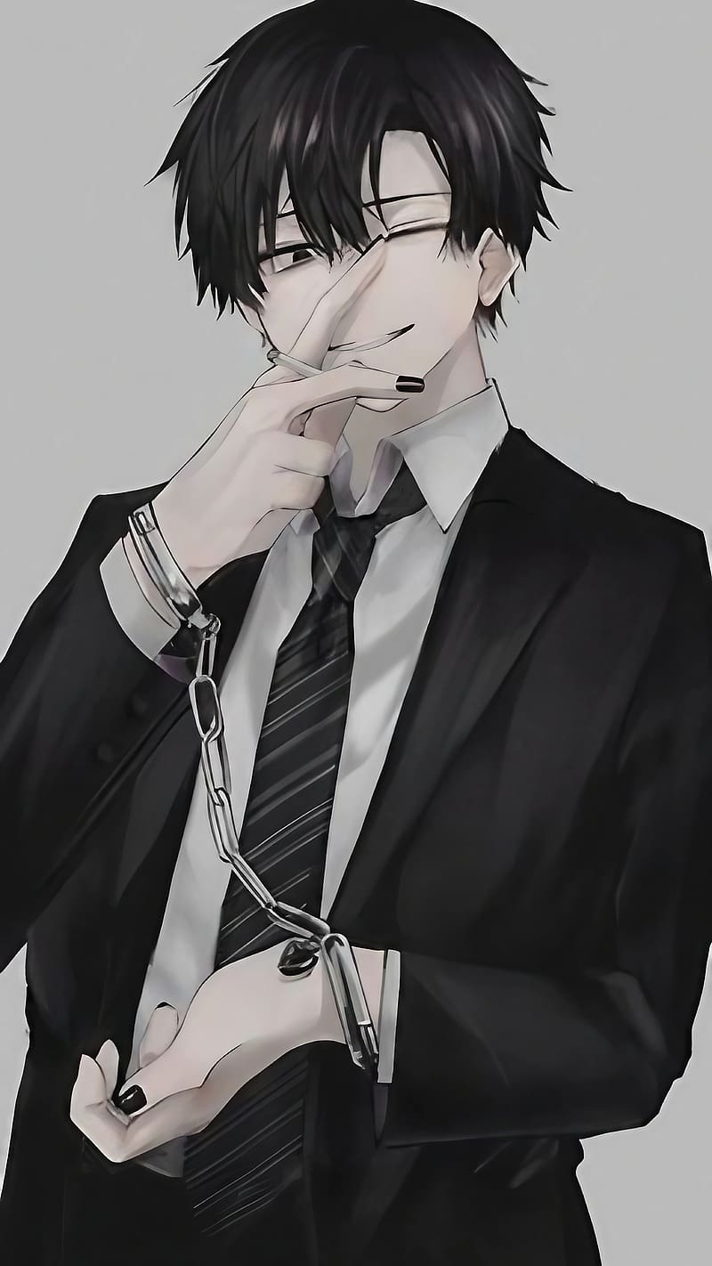 Black Haired Anime Boy by jensteyxol on DeviantArt
