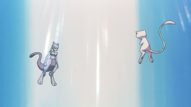 Anime, Pokémon, Mewtwo (Pokémon), Mew (Pokémon), Pokémon: The First Movie, HD wallpaper