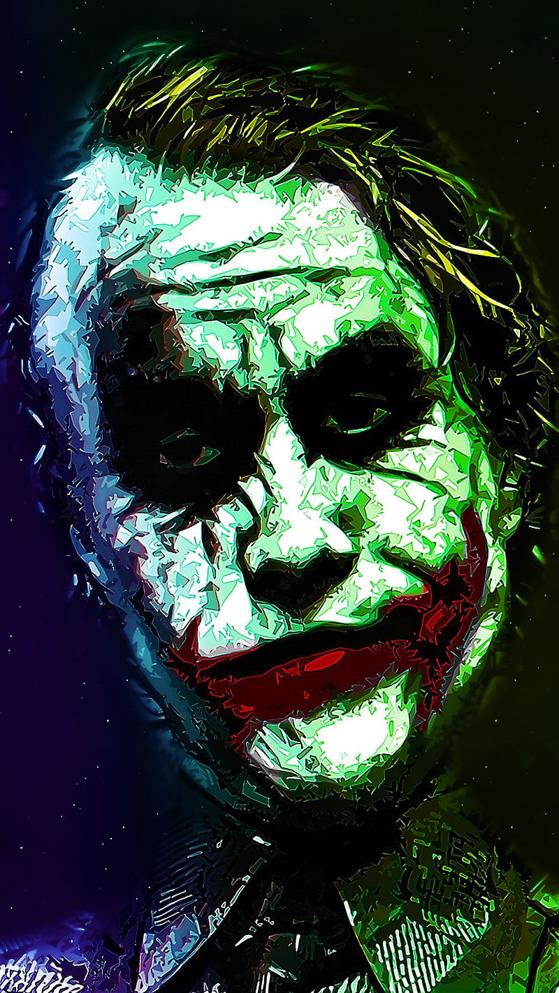 Joker, heath ledger, HD phone wallpaper | Peakpx