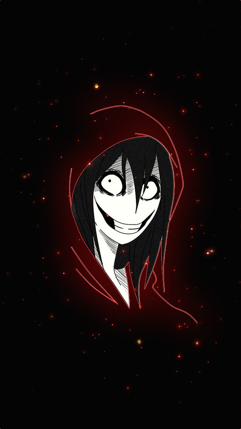 Jeff The Killer, Go To Sleep, Horror, Jeff, Killer, Red, Red Background,  Red, Hd Phone Wallpaper | Peakpx