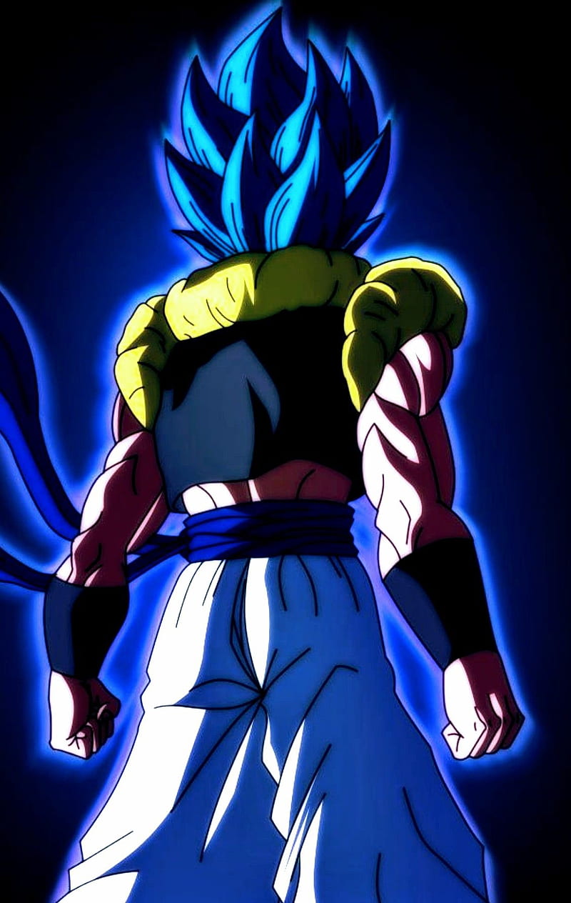 Gogeta Blue , anime, dragonball super broly, gogeta blue, HD phone wallpaper