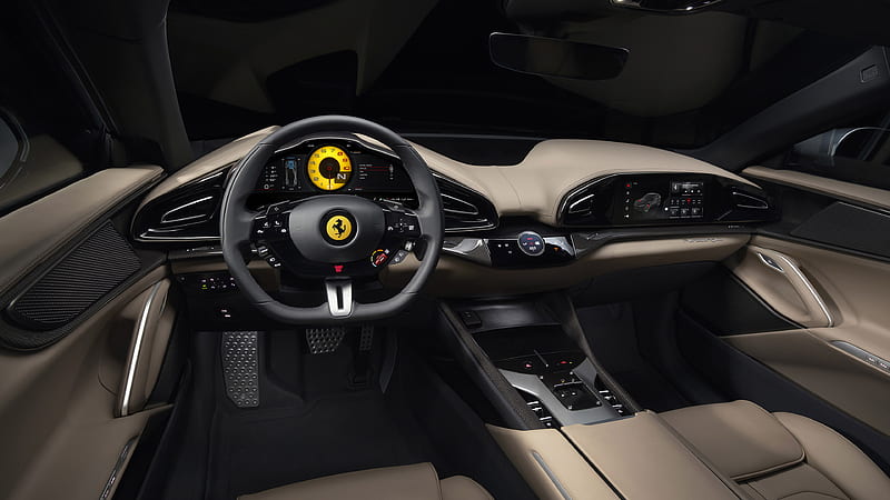 2023 Ferrari Purosangue, SUV, V12, car, HD wallpaper