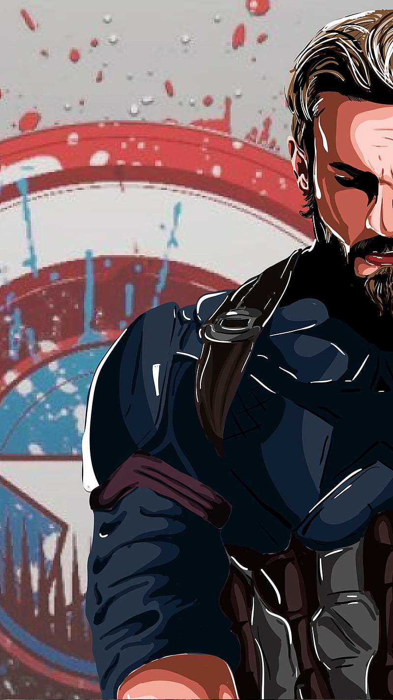 Captain America 2019 Anime Character, HD wallpaper | Peakpx