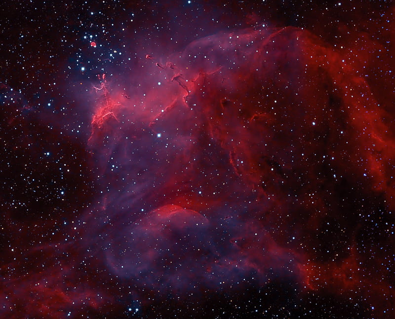 Nebula and Stars, HD wallpaper