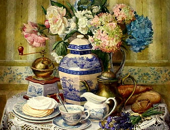 Royalty Coffee Set, coffee pot, elegant, sugar bowl, gold, saucers ...