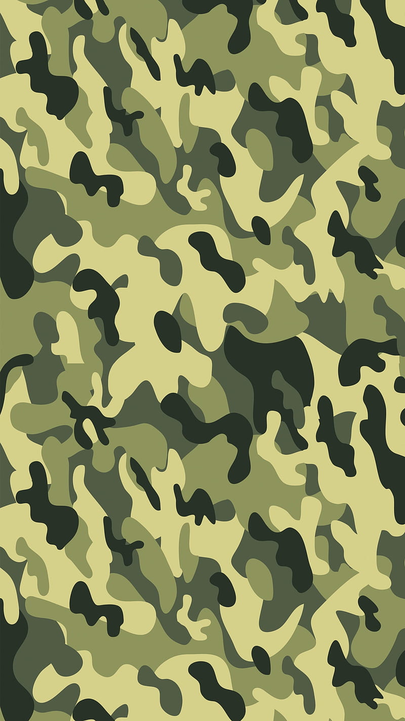 Camouflage, green, black, HD phone wallpaper | Peakpx