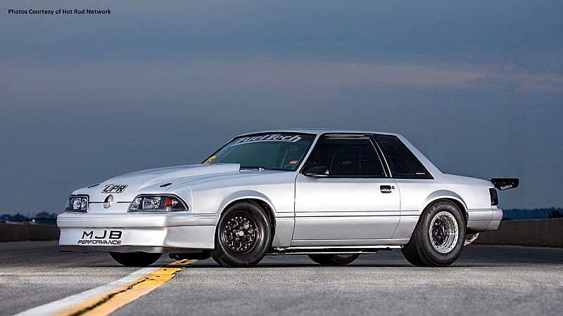 Lethal 1993 Turbo LS1 Foxbody Mustang LX, HD wallpaper