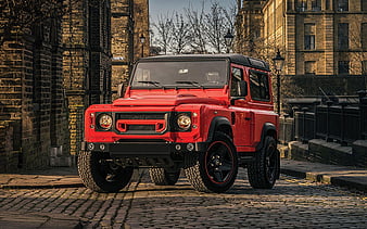 Project Kahn, tuning, Land Rover Defender 90, street, 2018 cars, SUVs, new Defender, Land Rover, HD wallpaper