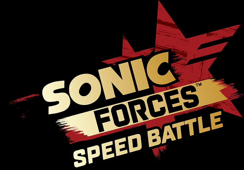 Video Game, Sonic Forces: Speed Battle, Logo, HD wallpaper