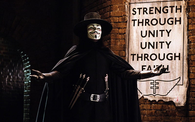 V For Vendetta (2005), V For Vendetta, 2005, movie, film, HD wallpaper