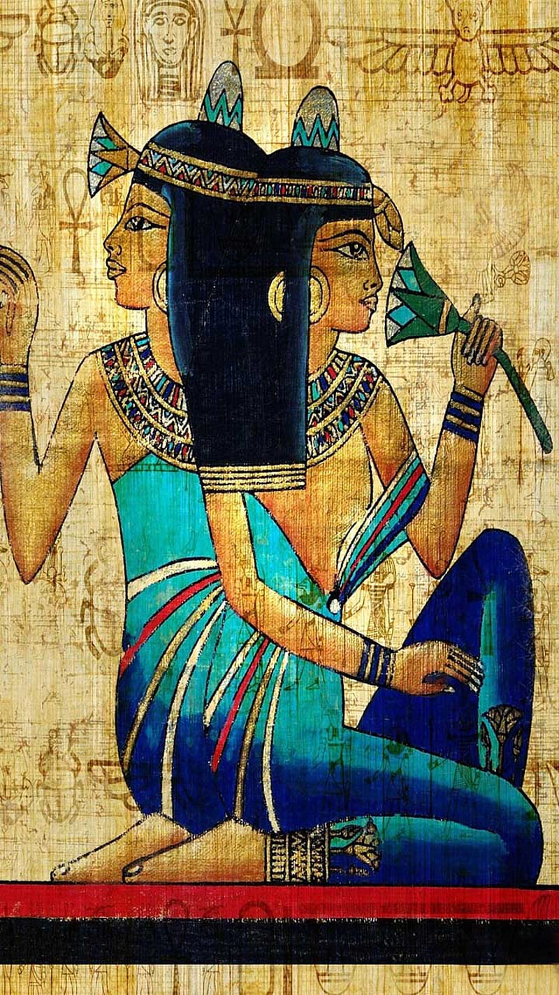 Egyptian, egypt, style, HD phone wallpaper