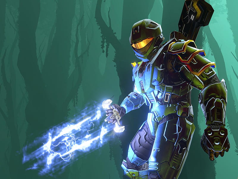 Halo 3 power, halo, br, recon, sword, ninja, HD wallpaper