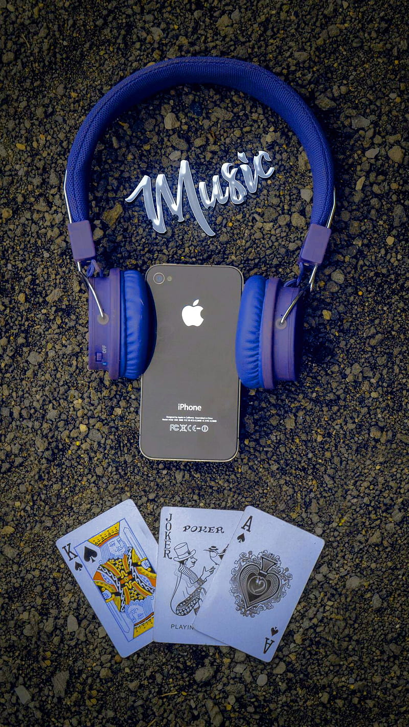 iPhone Music, apple, technology, HD phone wallpaper