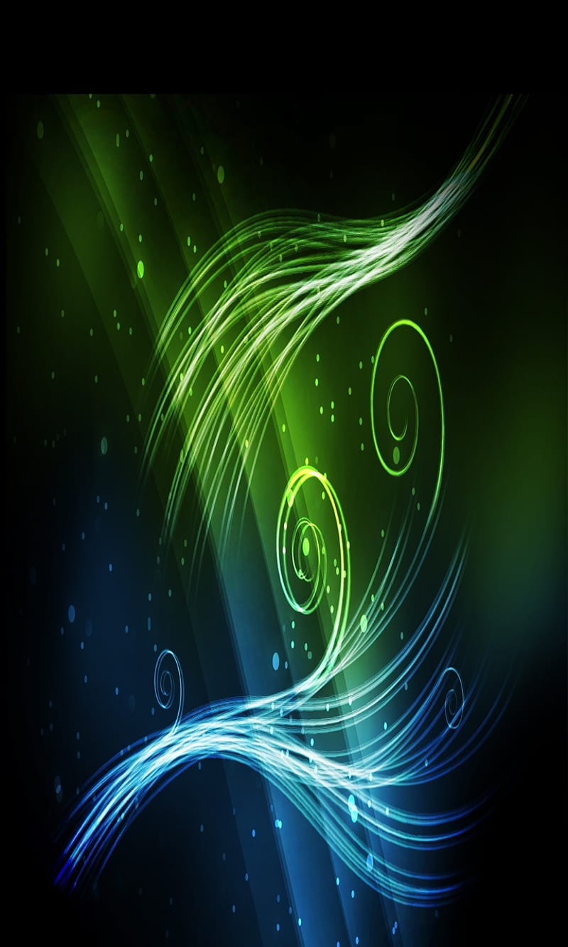 Shiny Design, abstract, blue, cool, good, green, look, nice, pattern, HD  phone wallpaper | Peakpx