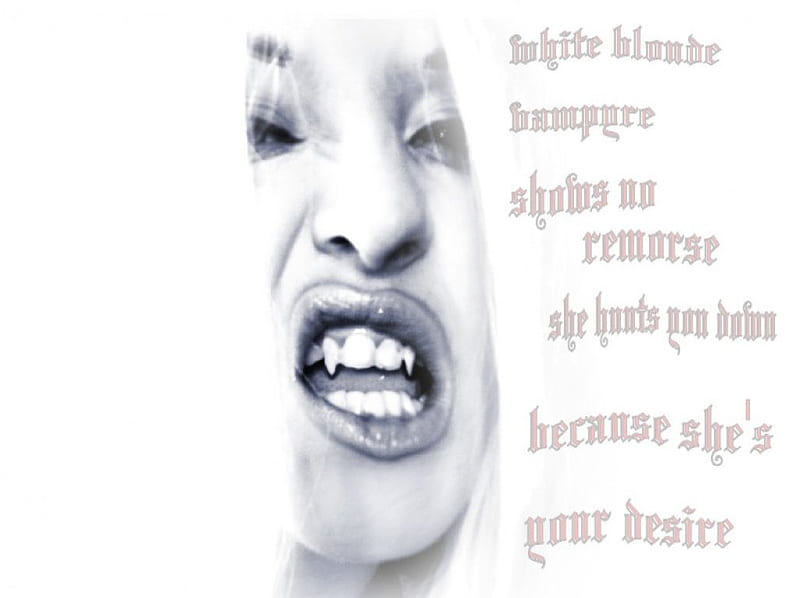 1. "Blonde Vampire Lady" - wide 3