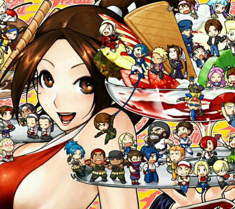 Mai Shiranui, girl, HD wallpaper