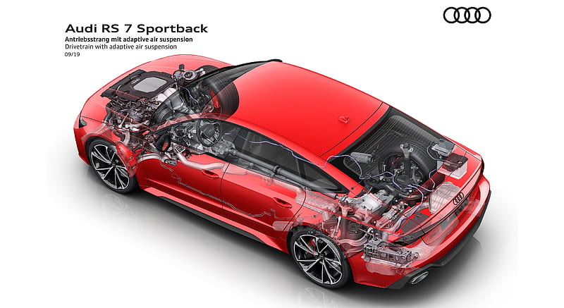 2020 Audi RS 7 Sportback - Drivetrain with adaptive air suspension , car, HD wallpaper