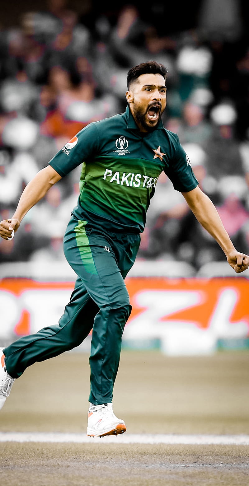 Muhammad Amir, cricket, fast, pakistan, esports, HD phone wallpaper
